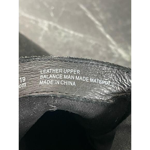 BORN Women's Bessie Bootie Black Suede 8.5M moto boho - Picture 5 of 10